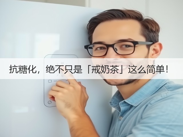 抗糖化,绝不只是「戒奶茶」这么简单!(图2) 抗糖化,绝不只是「戒奶茶」这么简单!(图2)