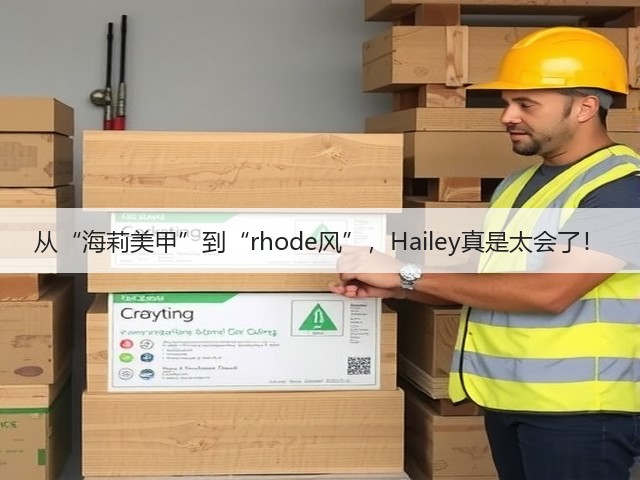 从“海莉美甲”到“rhode风”，Hailey真是太会了！(图3)