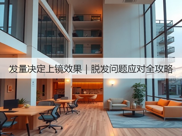 发量决定上镜效果｜脱发问题应对全攻略(图2)