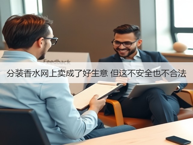 分装香水网上卖成了好生意 但这不安全也不合法(图1) 分装香水网上卖成了好生意 但这不安全也不合法(图1)