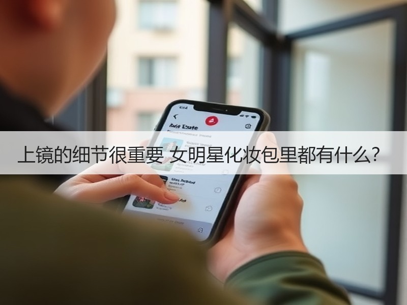 上镜的细节很重要 女明星化妆包里都有什么？