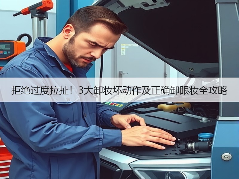 拒绝过度拉扯！3大卸妆坏动作及正确卸眼妆全攻略