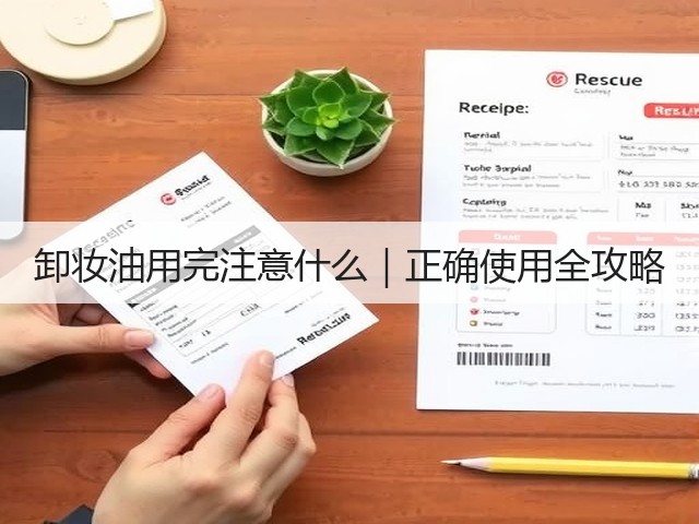 卸妆油用完注意什么｜正确使用全攻略(图2)