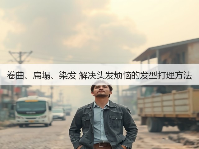 卷曲、扁塌、染发 解决头发烦恼的发型打理方法(图1)
