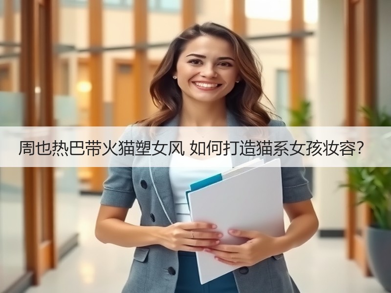 周也热巴带火猫塑女风 如何打造猫系女孩妆容？