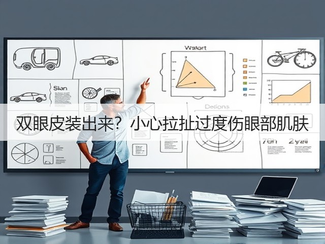 双眼皮装出来?小心拉扯过度伤眼部肌肤(图3) 双眼皮装出来?小心拉扯过度伤眼部肌肤(图3)