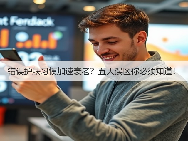 错误护肤习惯加速衰老?五大误区你必须知道!(图1) 错误护肤习惯加速衰老?五大误区你必须知道!(图1)