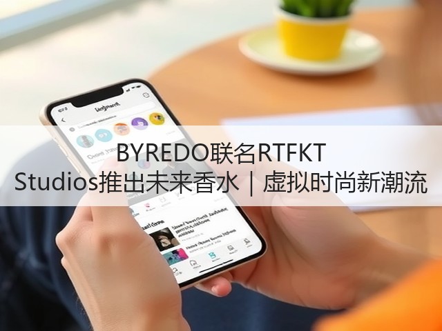 BYREDO联名RTFKT Studios推出未来香水|虚拟时尚新潮流(图1) BYREDO联名RTFKT Studios推出未来香水|虚拟时尚新潮流(图1)
