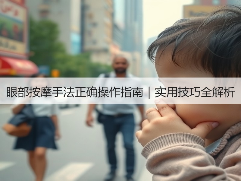眼部按摩手法正确操作指南｜实用技巧全解析