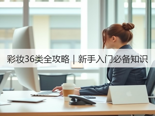 彩妆36类全攻略|新手入门必备知识(图1) 彩妆36类全攻略|新手入门必备知识(图1)