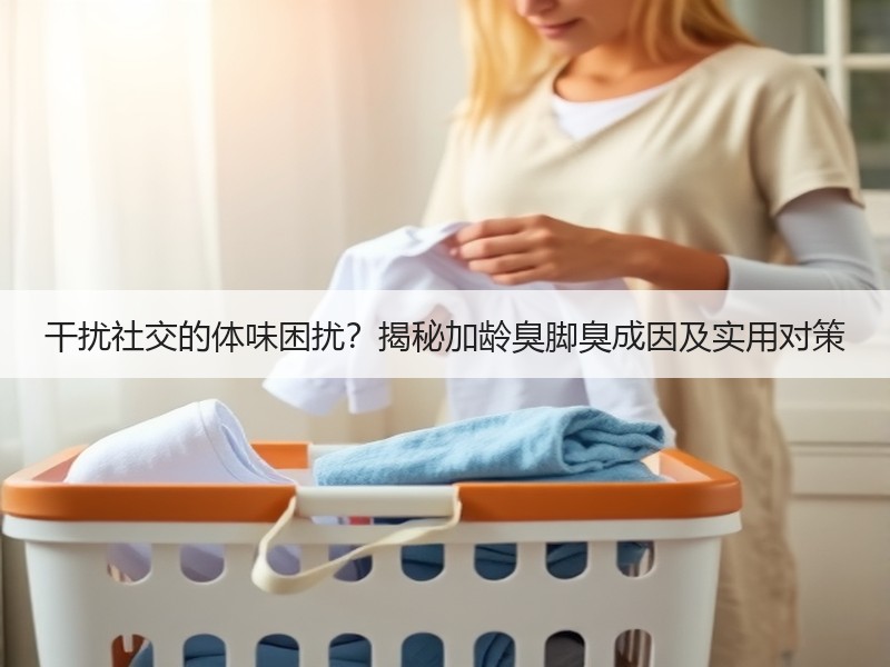 干扰社交的体味困扰？揭秘加龄臭脚臭成因及实用对策