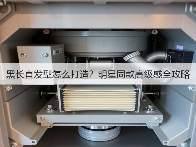 黑长直发型怎么打造?明星同款高级感全攻略(图2) 黑长直发型怎么打造?明星同款高级感全攻略(图2)