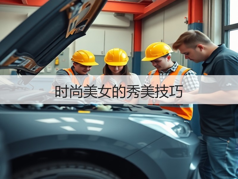 时尚美女的秀美技巧