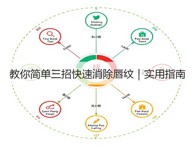 教你简单三招快速消除唇纹｜实用指南(图2)