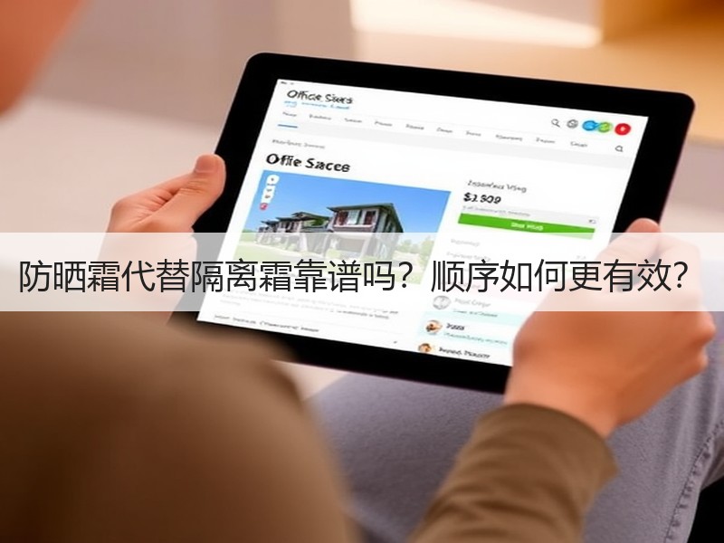 防晒霜代替隔离霜靠谱吗？顺序如何更有效？