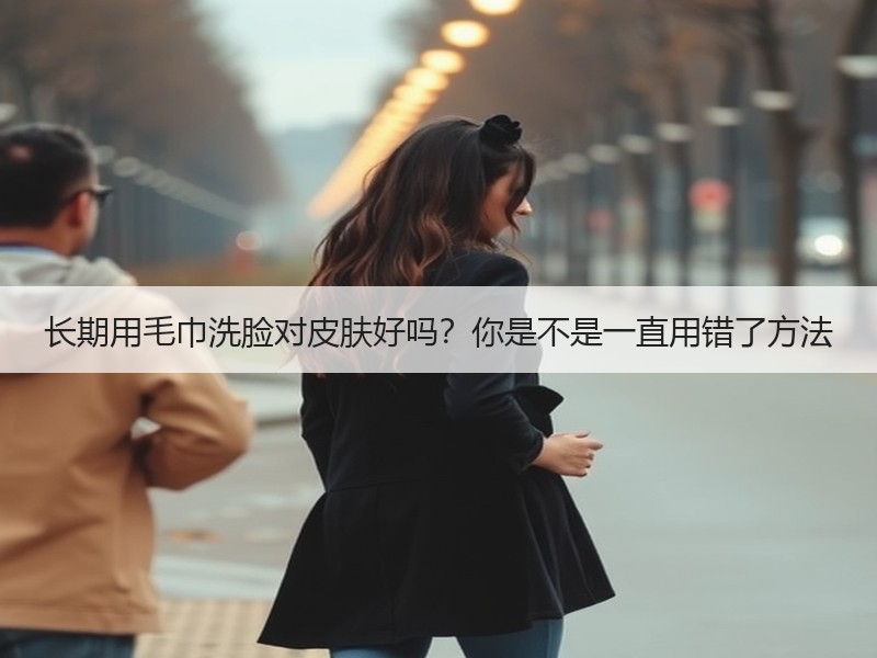 长期用毛巾洗脸对皮肤好吗？你是不是一直用错了方法