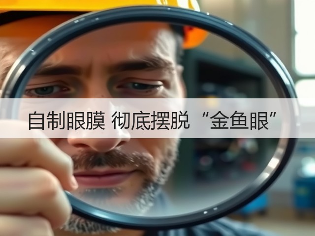 自制眼膜 彻底摆脱“金鱼眼”(图3)