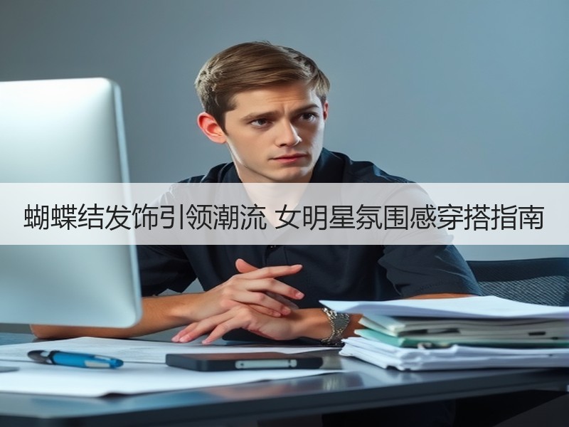 蝴蝶结发饰引领潮流 女明星氛围感穿搭指南