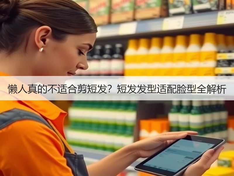 懒人真的不适合剪短发？短发发型适配脸型全解析