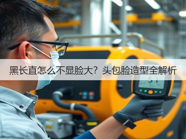 黑长直怎么不显脸大?头包脸造型全解析(图2) 黑长直怎么不显脸大?头包脸造型全解析(图2)