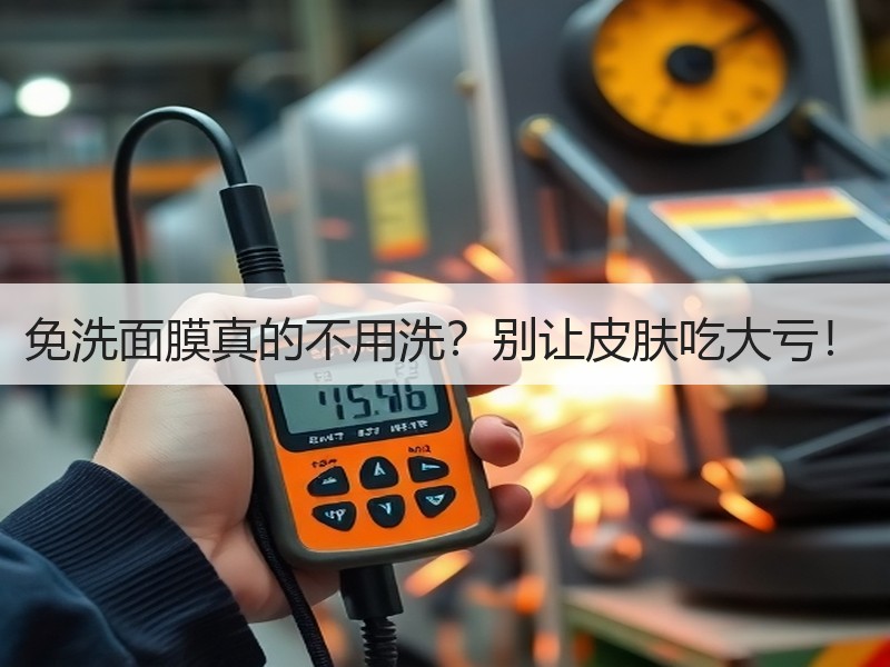 免洗面膜真的不用洗？别让皮肤吃大亏！
