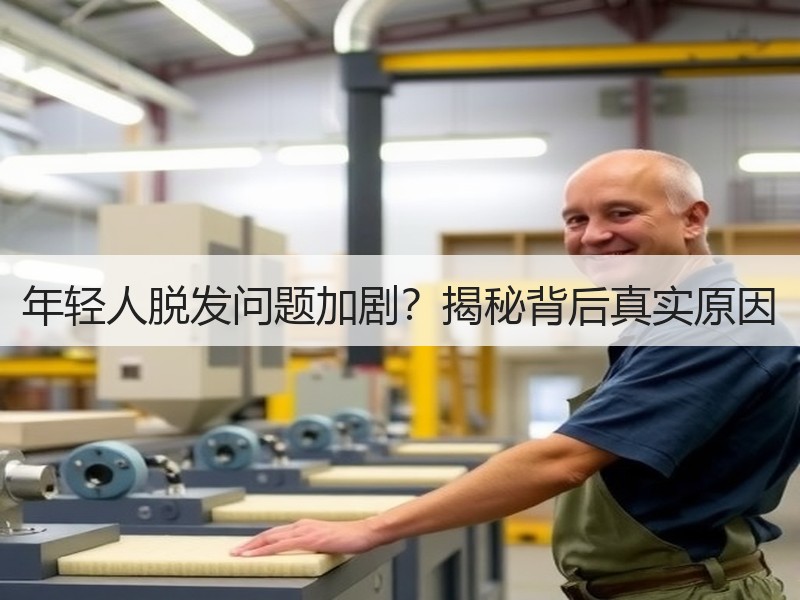 年轻人脱发问题加剧？揭秘背后真实原因