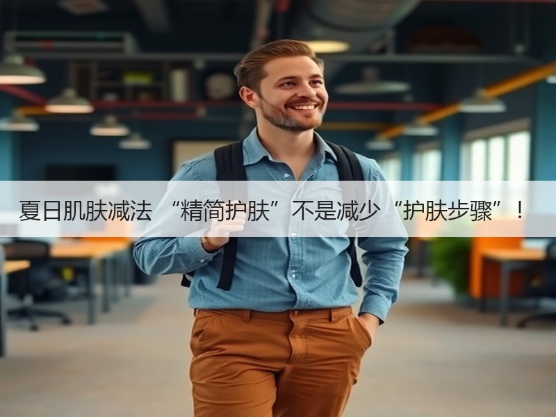 夏日肌肤减法 “精简护肤”不是减少“护肤步骤”！