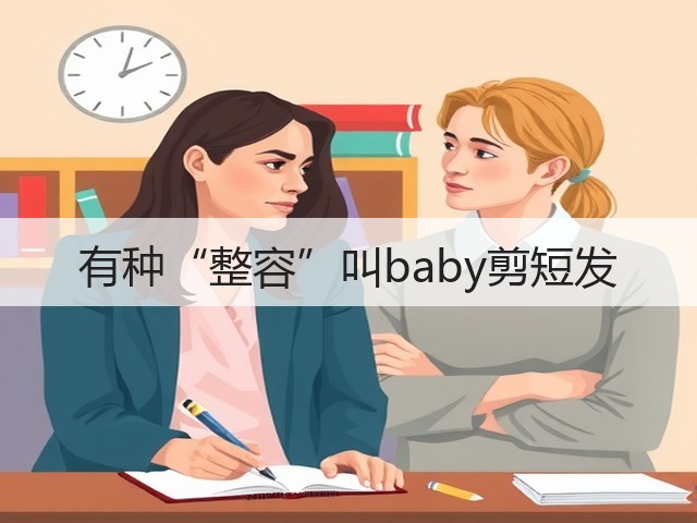 有种“整容”叫baby剪短发(图2) 有种“整容”叫baby剪短发(图2)