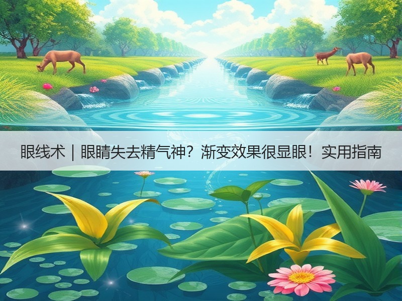 眼线术｜眼睛失去精气神？渐变效果很显眼！实用指南