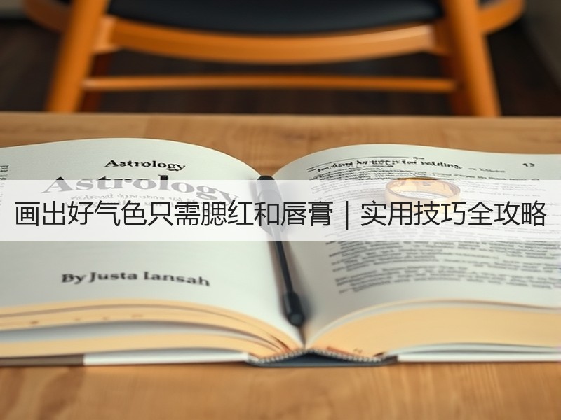 画出好气色只需腮红和唇膏｜实用技巧全攻略