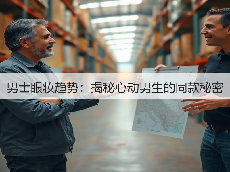 男士眼妆趋势：揭秘心动男生的同款秘密