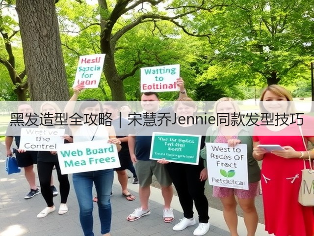 黑发造型全攻略|宋慧乔Jennie同款发型技巧(图2) 黑发造型全攻略|宋慧乔Jennie同款发型技巧(图2)