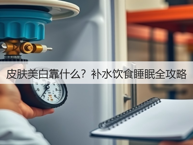 皮肤美白靠什么？补水饮食睡眠全攻略