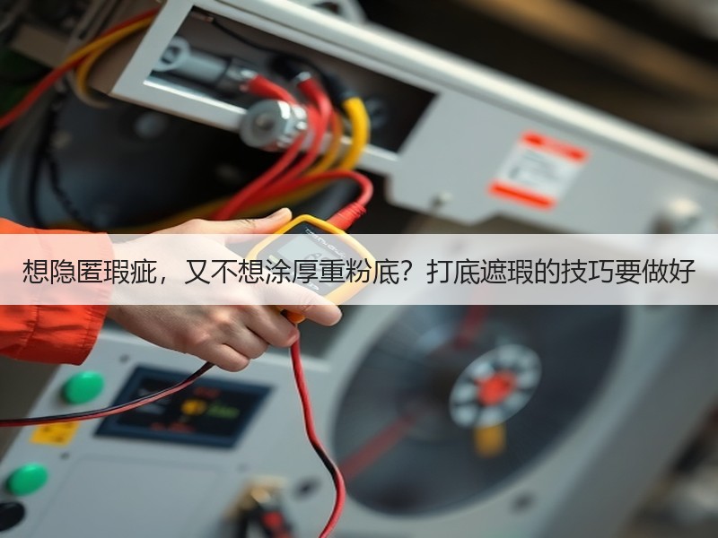 想隐匿瑕疵，又不想涂厚重粉底？打底遮瑕的技巧要做好