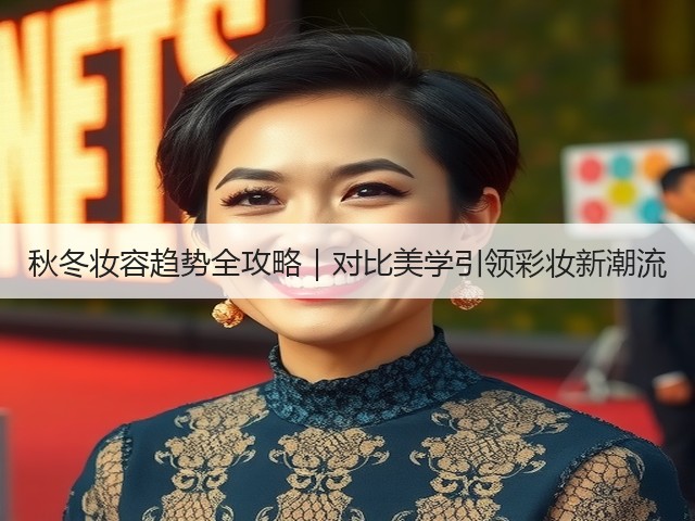 秋冬妆容趋势全攻略｜对比美学引领彩妆新潮流(图2)