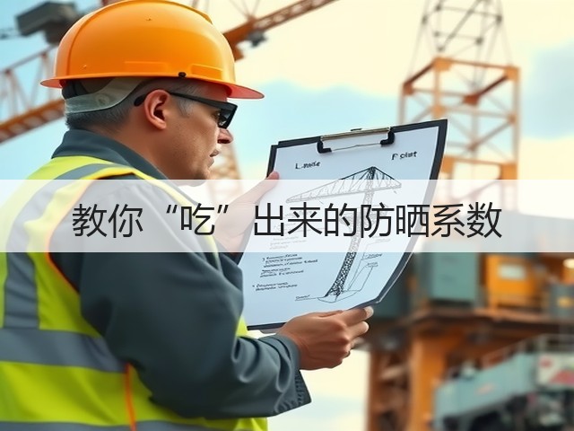 教你“吃”出来的防晒系数(图1)
