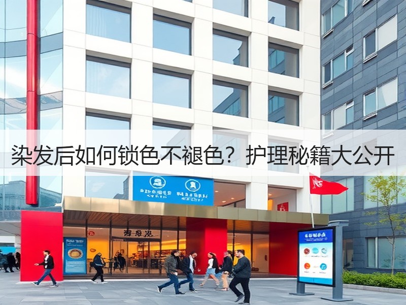 染发后如何锁色不褪色？护理秘籍大公开