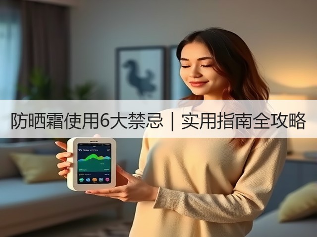 防晒霜使用6大禁忌|实用指南全攻略(图2) 防晒霜使用6大禁忌|实用指南全攻略(图2)