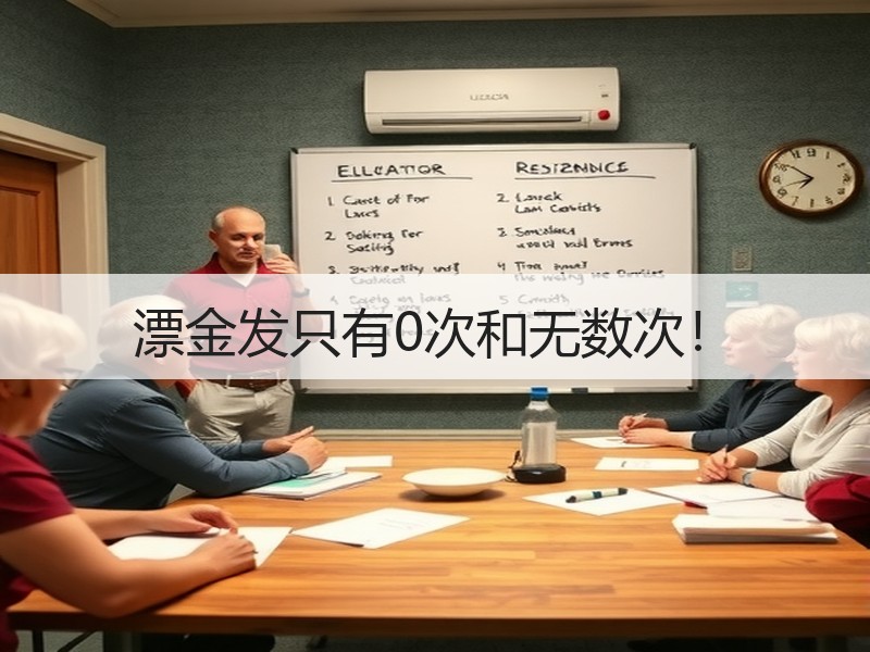 漂金发只有0次和无数次！