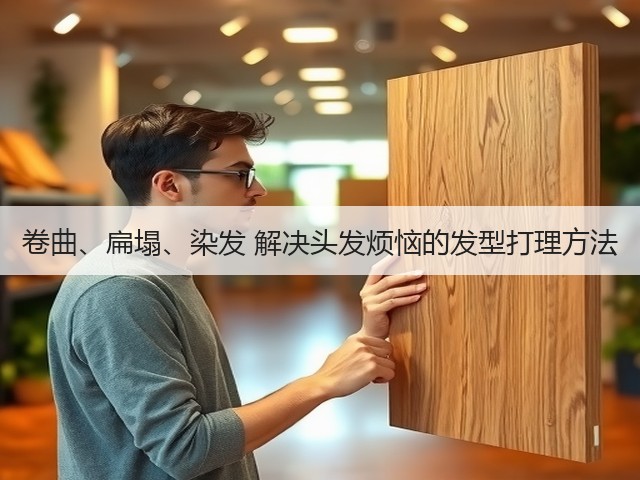 卷曲、扁塌、染发 解决头发烦恼的发型打理方法(图2)