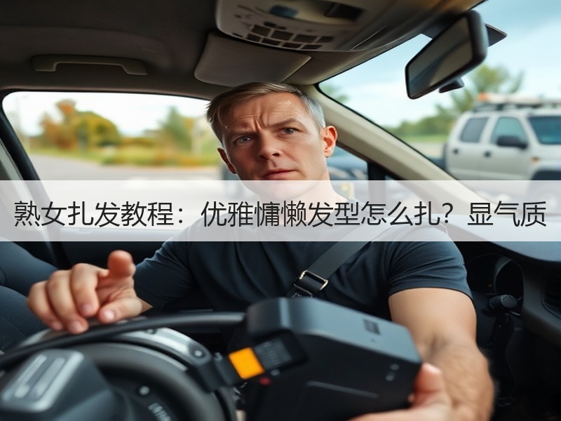 熟女扎发教程：优雅慵懒发型怎么扎？显气质