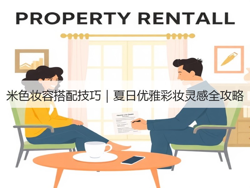 米色妆容搭配技巧｜夏日优雅彩妆灵感全攻略