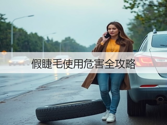 假睫毛使用危害全攻略(图1) 假睫毛使用危害全攻略(图1)
