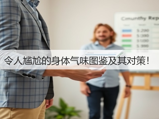 令人尴尬的身体气味图鉴及其对策！(图1)