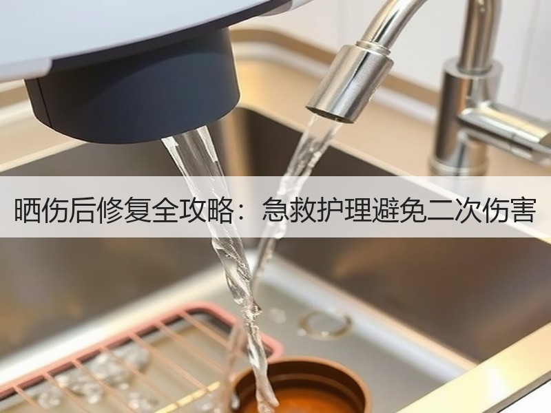 晒伤后修复全攻略：急救护理避免二次伤害