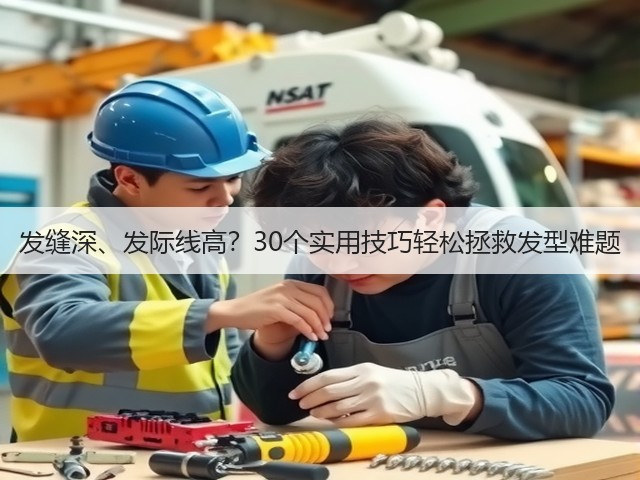 发缝深、发际线高?30个实用技巧轻松拯救发型难题(图3) 发缝深、发际线高?30个实用技巧轻松拯救发型难题(图3)