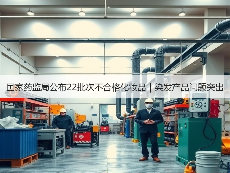 国家药监局公布22批次不合格化妆品｜染发产品问题突出