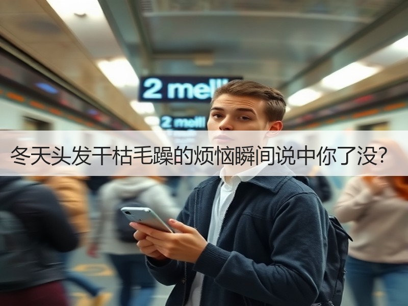 冬天头发干枯毛躁的烦恼瞬间说中你了没？
