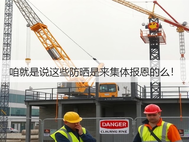 咱就是说这些防晒是来集体报恩的么！(图1)