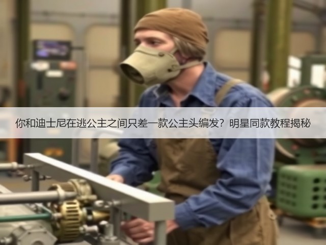 你和迪士尼在逃公主之间只差一款公主头编发？明星同款教程揭秘(图2)